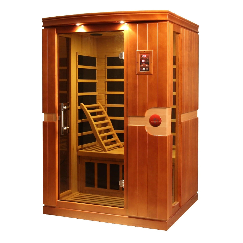 Dynamic Saunas Sauna Dynamic "Venice" 2-person Low EMF FAR Infrared Sauna DYN-6210-01