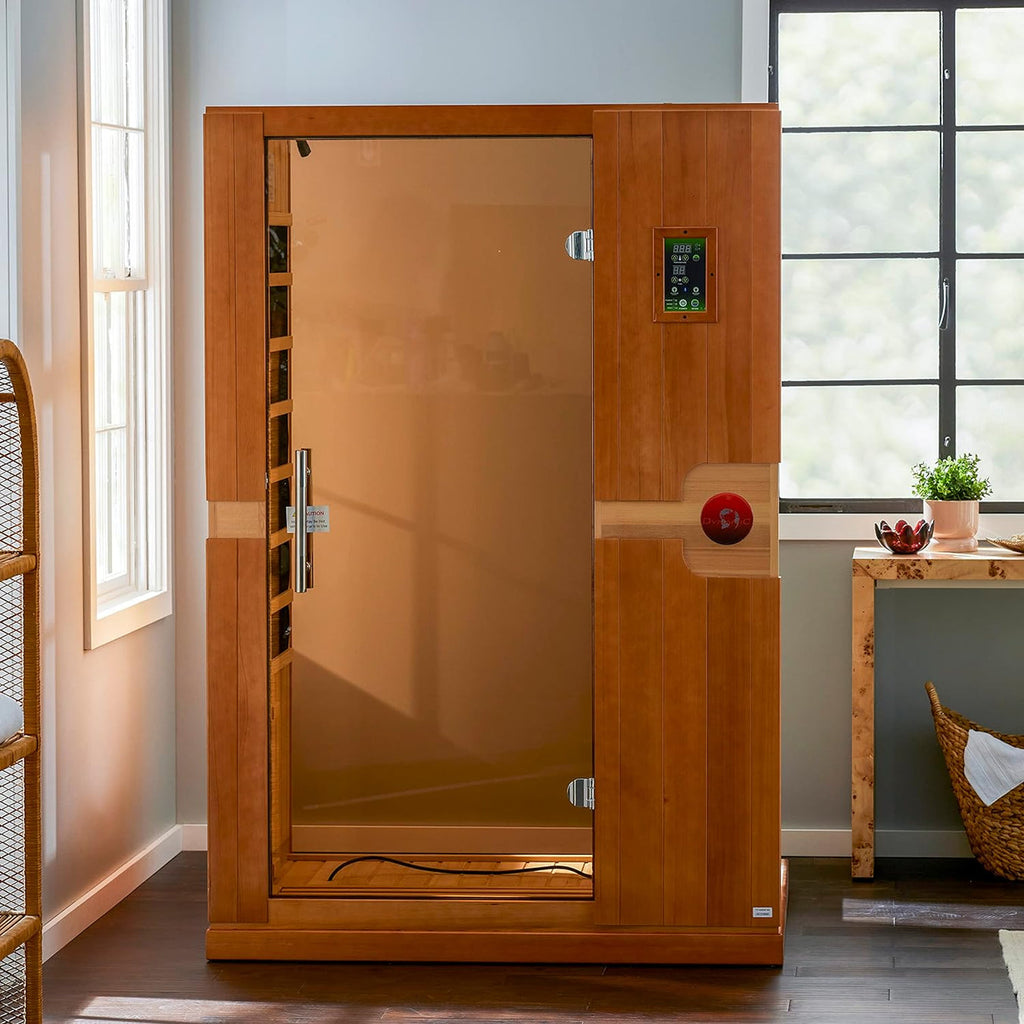 Dynamic Saunas Sauna Dynamic "Venice" 2-person Low EMF FAR Infrared Sauna DYN-6210-01
