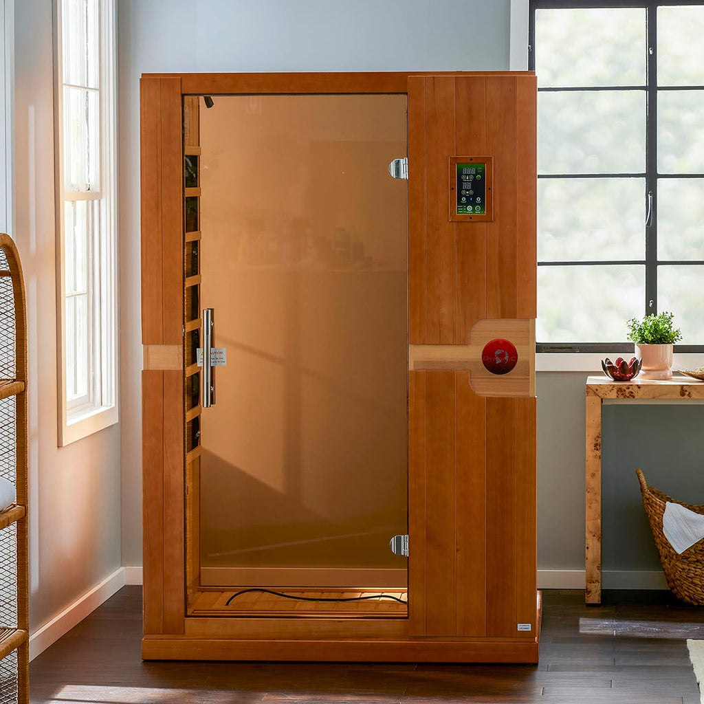 Dynamic Saunas Sauna Dynamic Venice Elite 2-person Ultra Low EMF FAR Infrared Sauna - DYN-6210-01 Elite