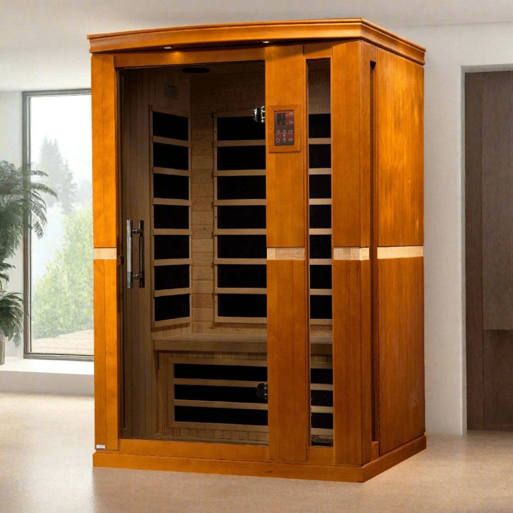 Dynamic Saunas Sauna Dynamic "Vittoria" 2-person Low EMF FAR Infrared Sauna