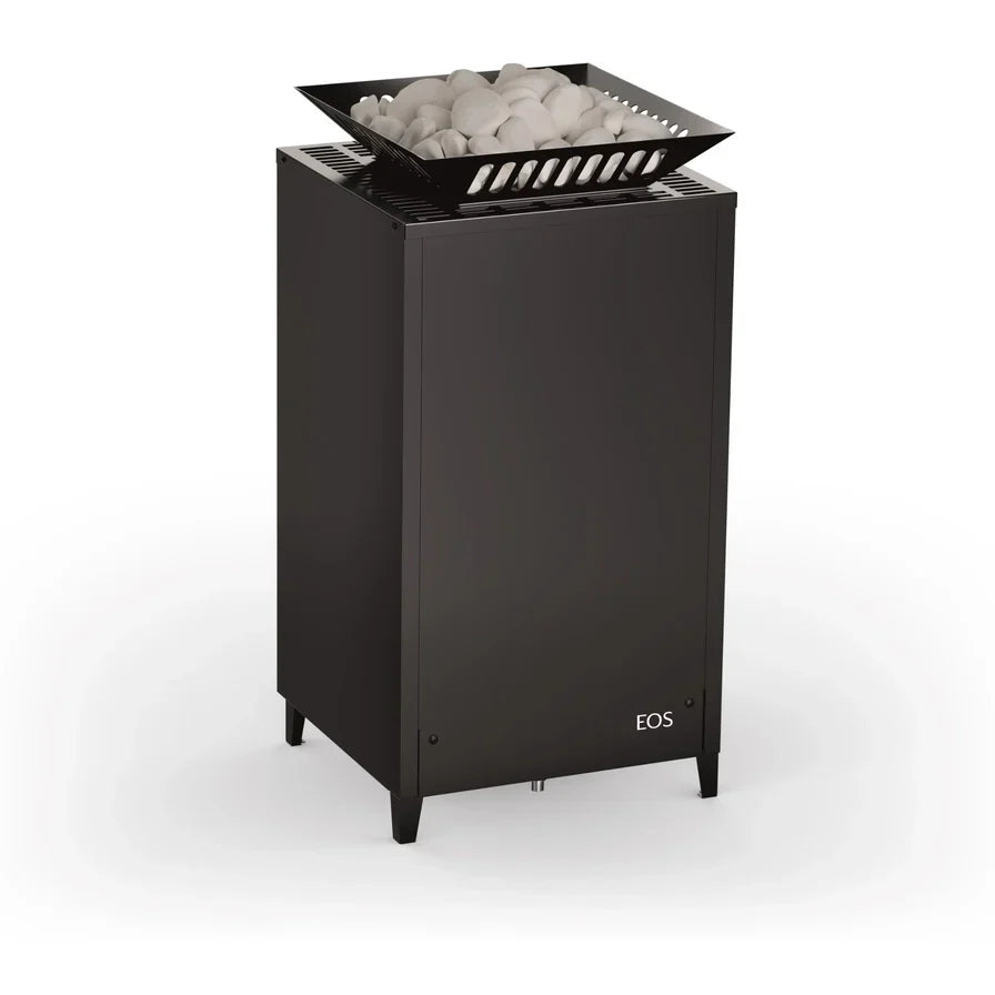 EOS Sauna Heater Cubo Avantgarde Electric Sauna Heater 9kW Black | EOS