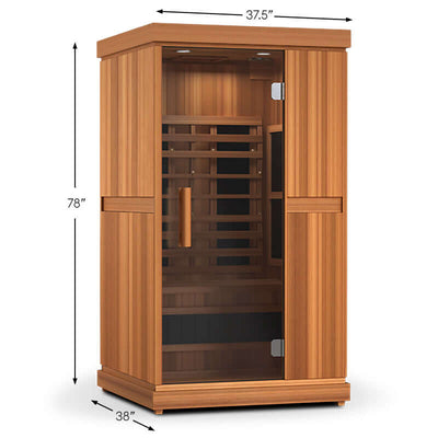 Finnmark Saunas Sauna Finnmark FD-1 Full Spectrum 1-Person Infrared Sauna