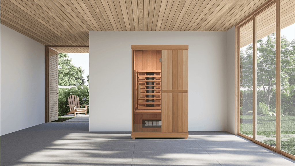 Finnmark Saunas Sauna Finnmark FD-2 Full Spectrum 2-Person Infrared Sauna