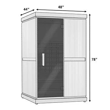 Finnmark Saunas Sauna Finnmark FD-2 Full Spectrum 2-Person Infrared Sauna