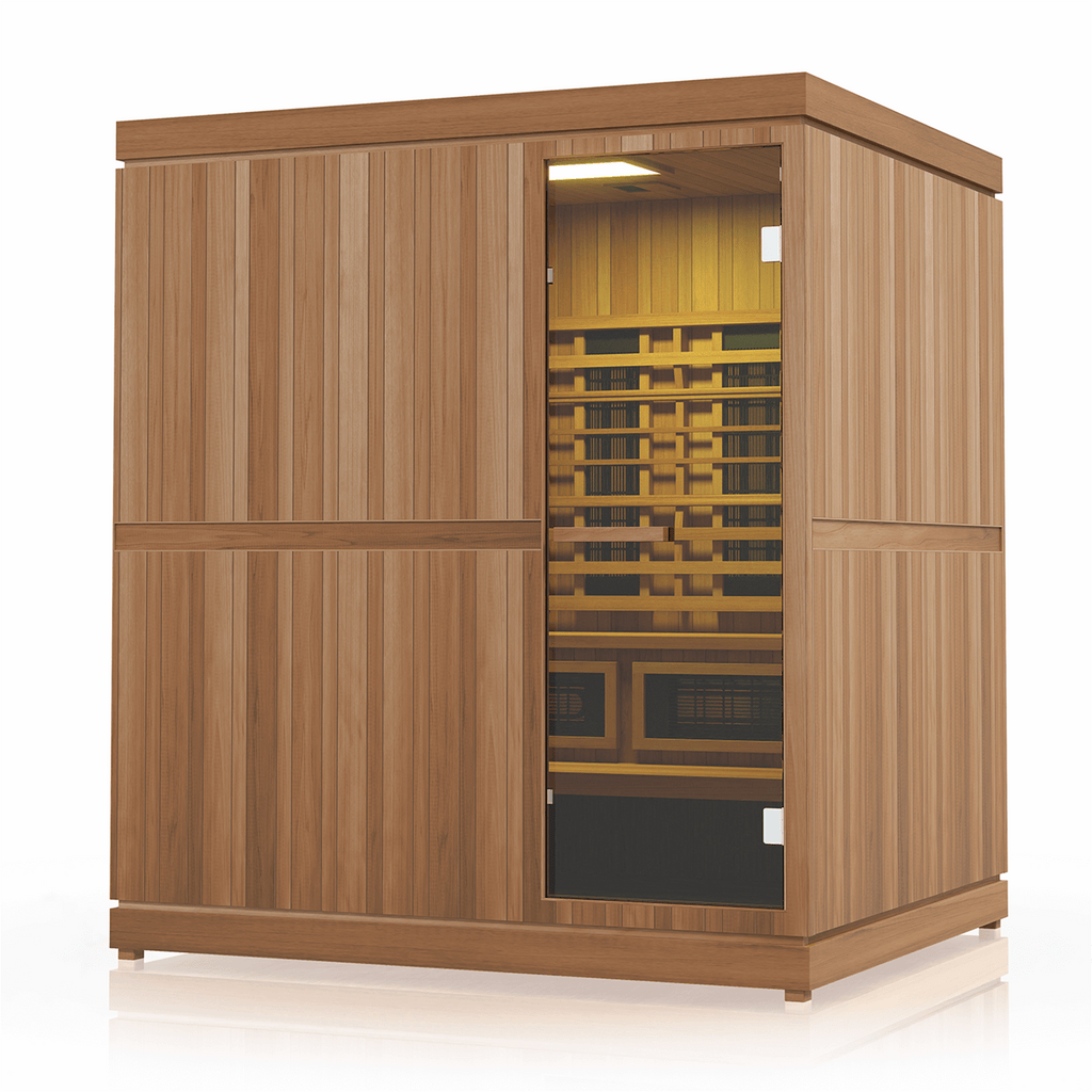 Finnmark Saunas Sauna Finnmark FD-5 Trinity XL Infrared and Traditional 4-Person Hybrid Sauna