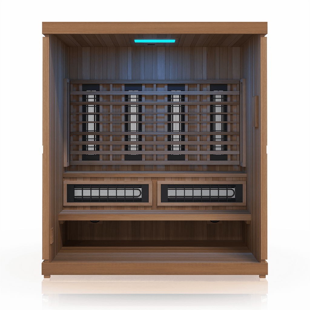 Finnmark Saunas Sauna Finnmark FD-5 Trinity XL Infrared and Traditional 4-Person Hybrid Sauna