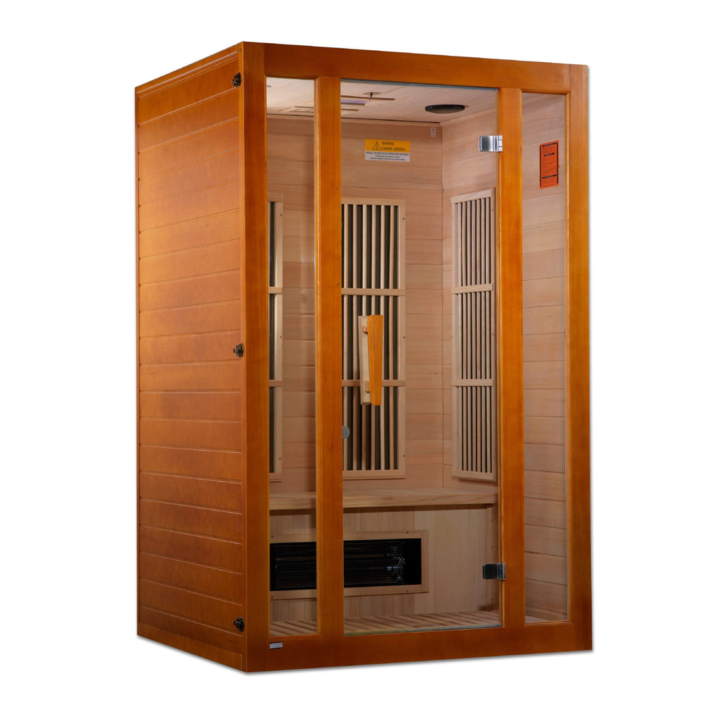 Golden Designs Aspen Maxxus 2-Person Infrared Sauna — photo 1