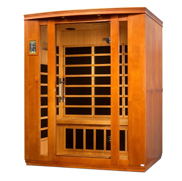 Golden Designs Dynamic Bellagio 3-Person Infrared Sauna — photo 2