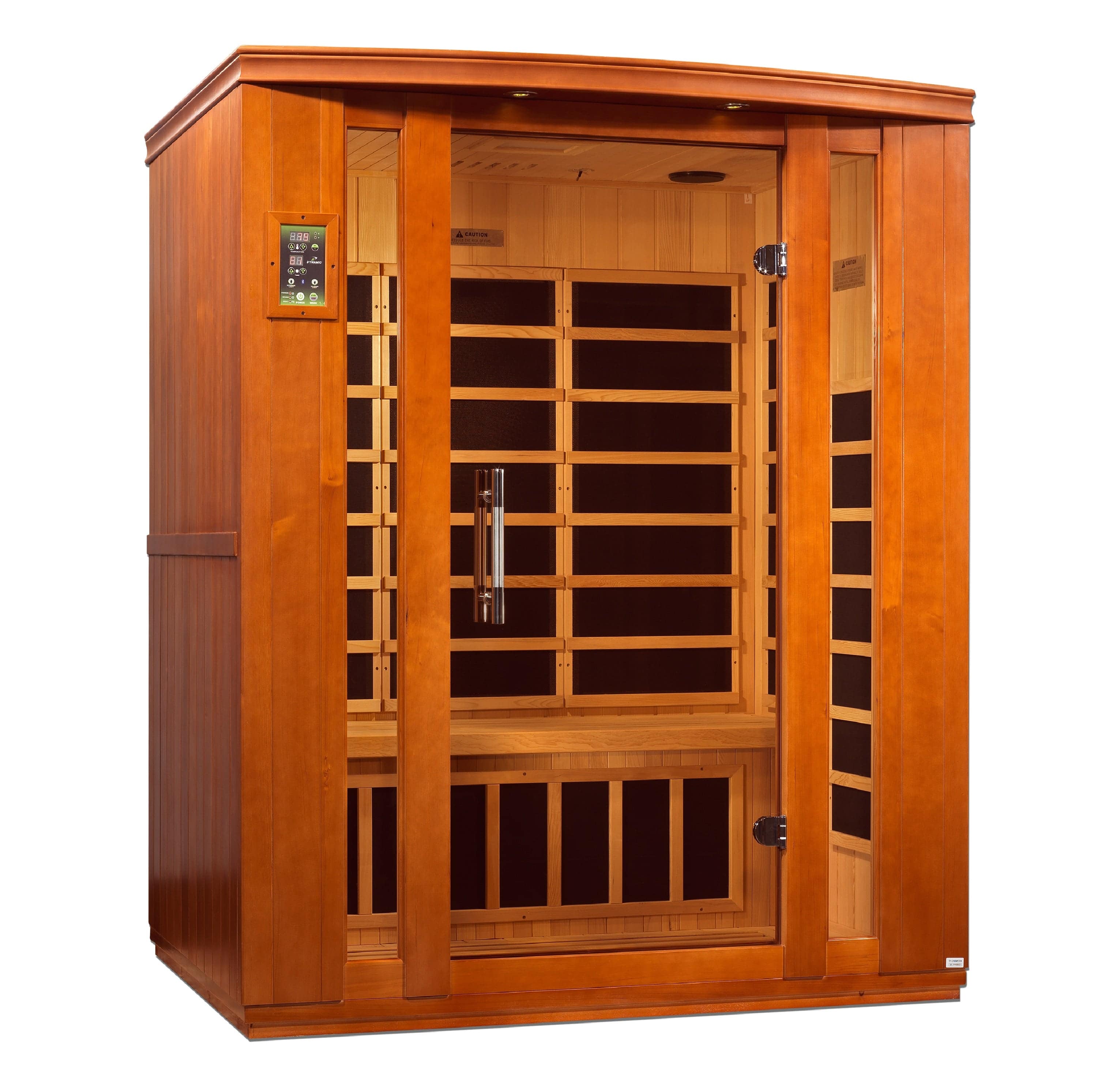 Golden Designs Dynamic Bellagio 3-Person Infrared Sauna — photo 3