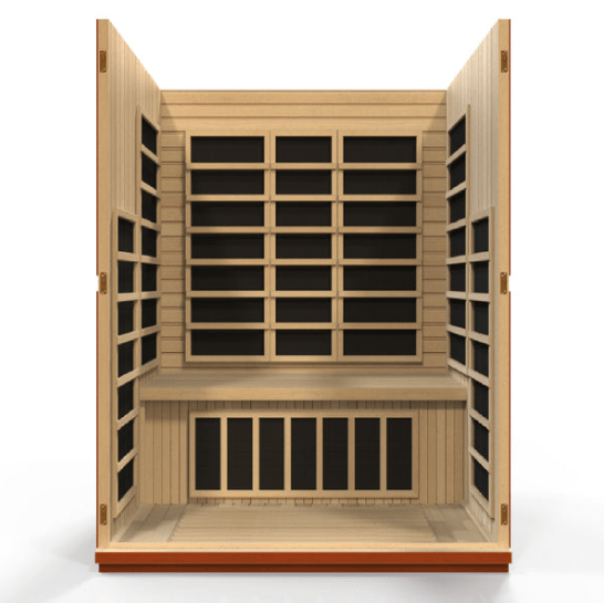 Golden Designs Dynamic Bellagio 3-Person Infrared Sauna — photo 6