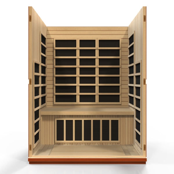 Golden Designs Dynamic Bellagio 3-Person Infrared Sauna — photo 7