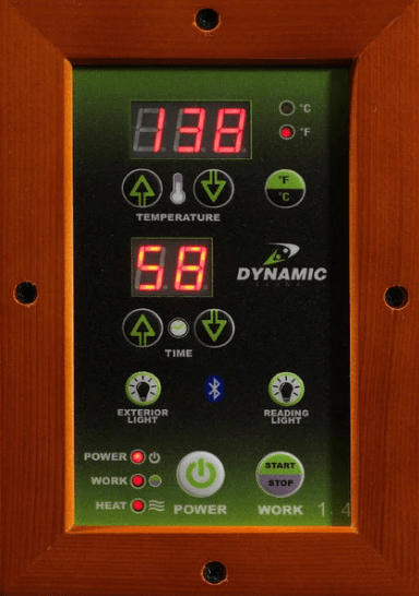 Golden Designs Dynamic San Marino 2-Person Infrared Sauna — photo 8