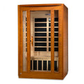 Golden Designs Dynamic San Marino Elite 2-Person Ultra-Low-EMF Infrared Sauna — photo 1