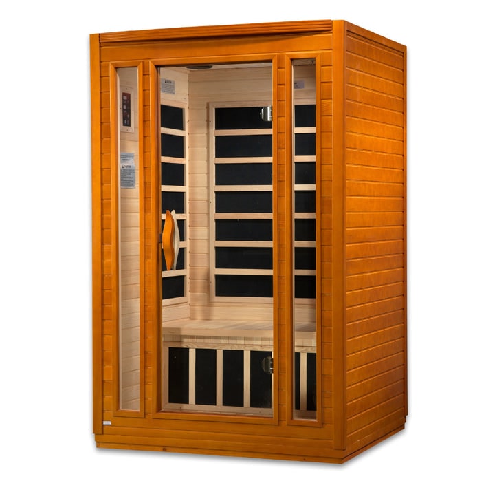 Golden Designs Dynamic San Marino Elite 2-Person Ultra-Low-EMF Infrared Sauna — photo 3