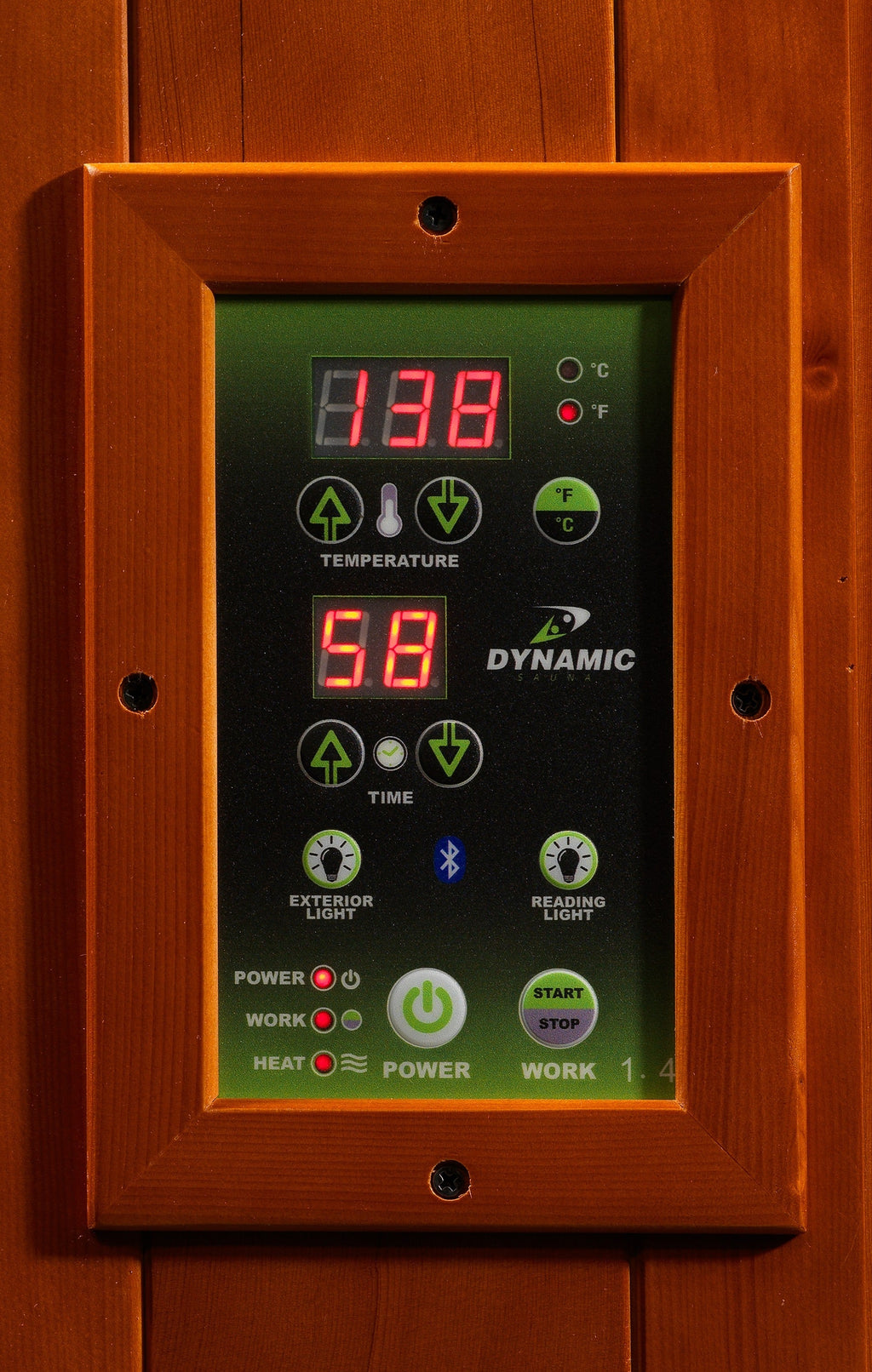 Premium Saunas Dynamic "Madrid Limited Elite" 3 Person Ultra Low EMF FAR IR Sauna (DYN-6310-04 Elite)