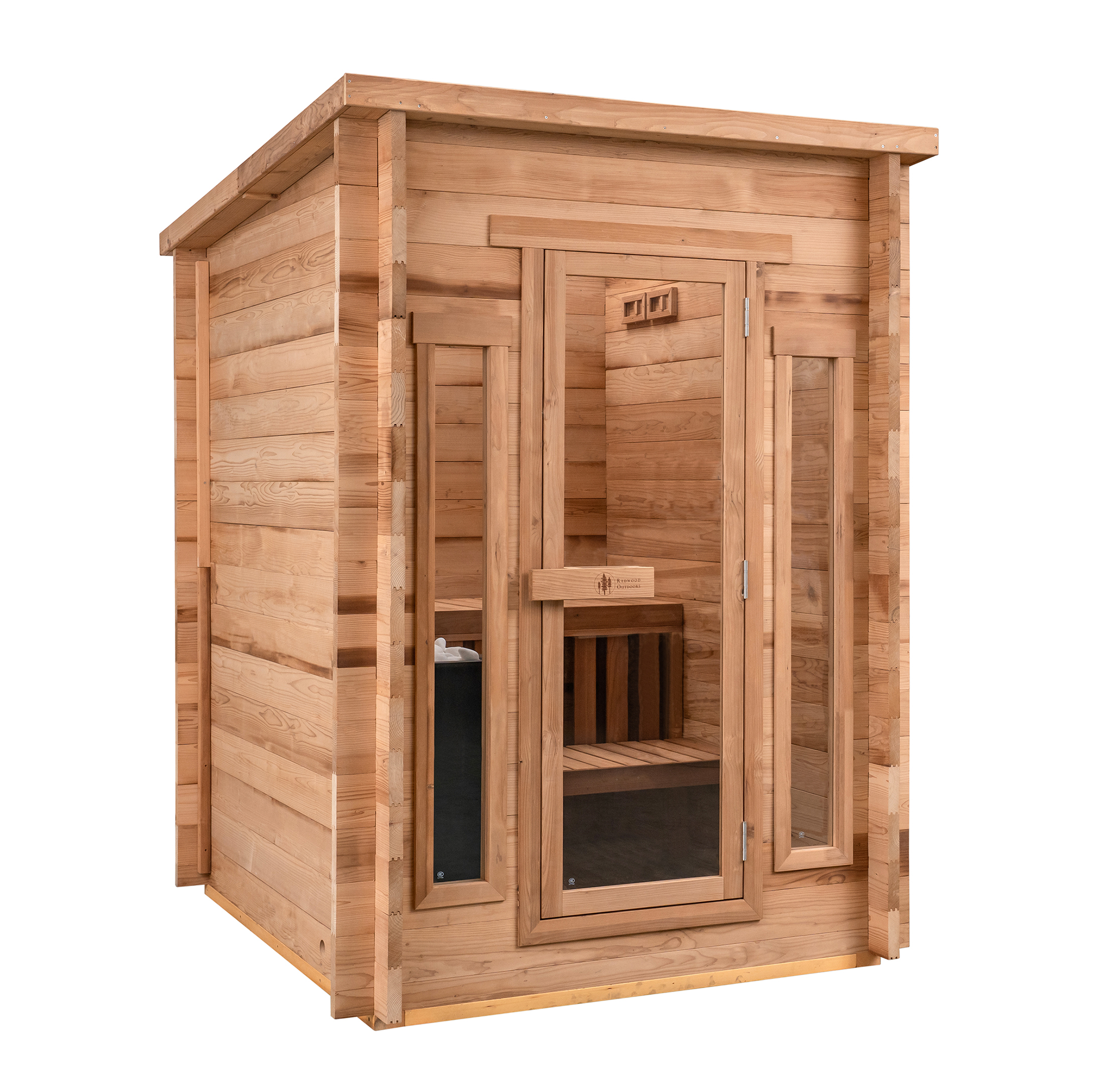 Redwood Outdoors Cabin Outdoor Sauna 4-Person — photo 1