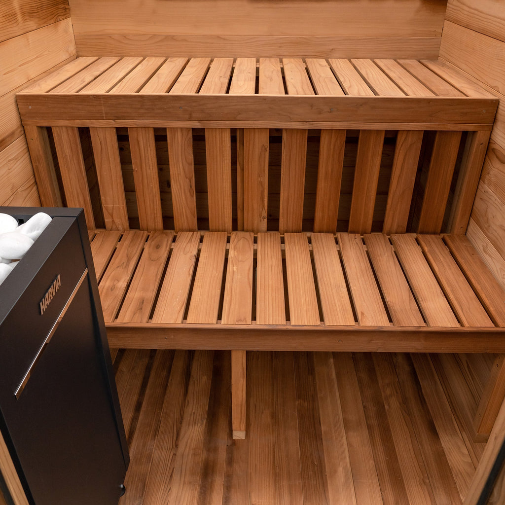 Redwood Outdoors Cabin Outdoor Sauna 4-Person — photo 9