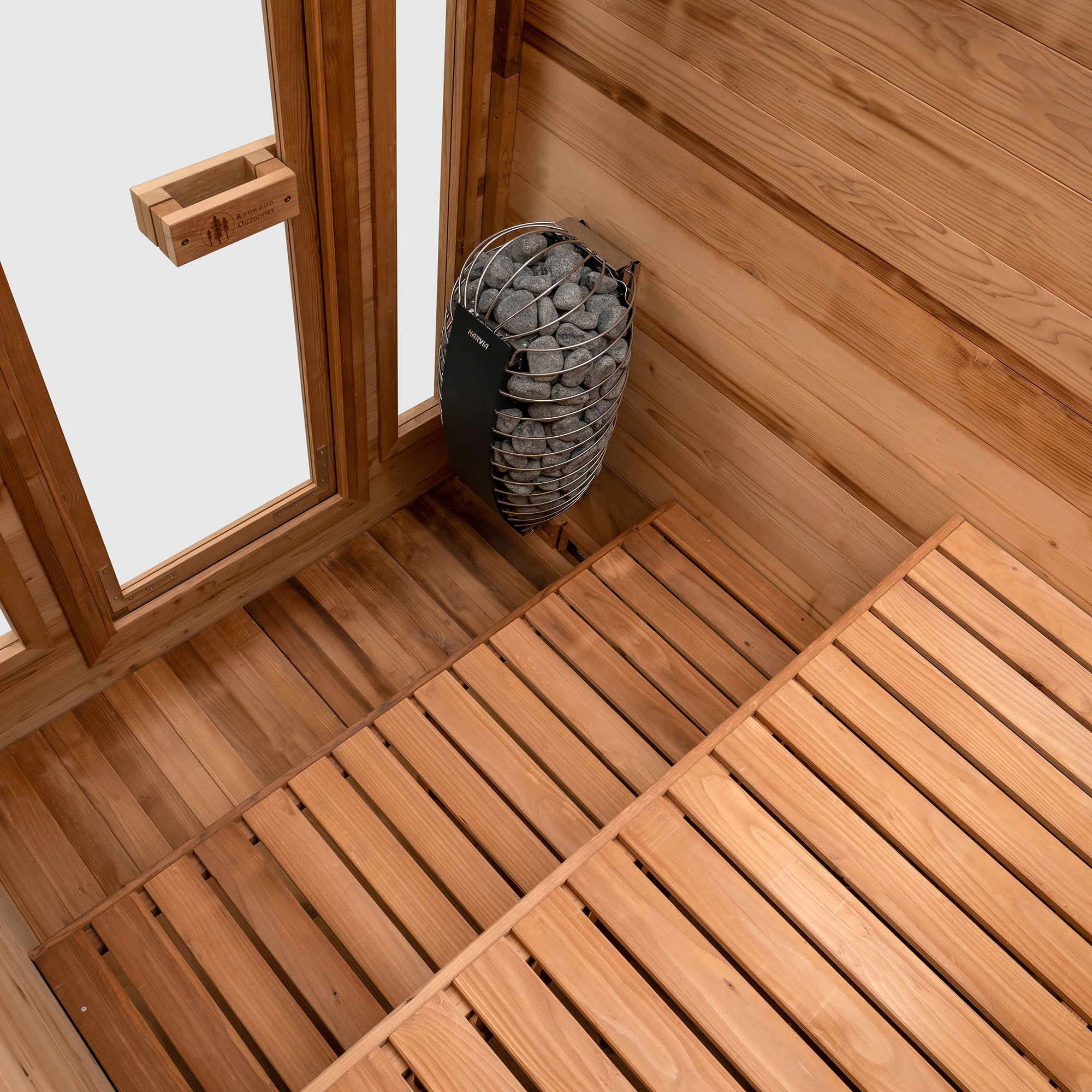 Redwood Outdoors Cabin Outdoor Sauna 4-Person — photo 10