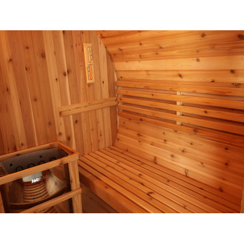 Sunray Aurora 2-4 Person Traditional Barrel Sauna — photo 9