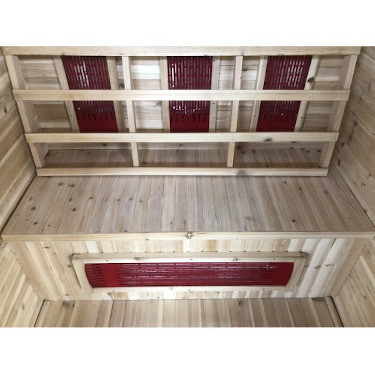 SunRay Burlington 2-Person Outdoor Infrared Sauna — photo 4