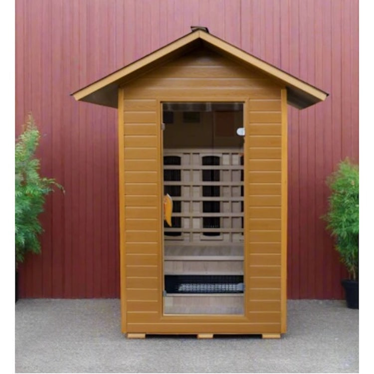 SunRay Burlington 2-Person Outdoor Infrared Sauna — photo 11