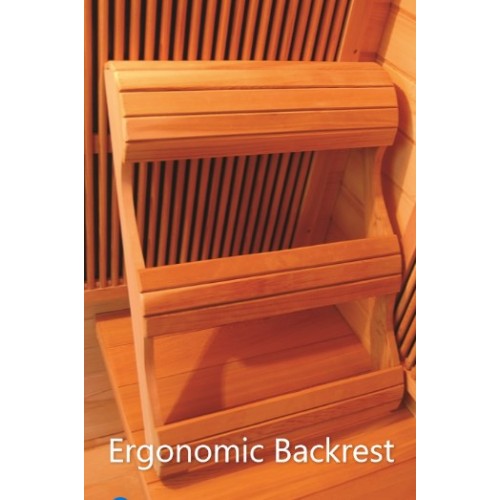 SunRay Evansport 2 Person Indoor Infrared Sauna