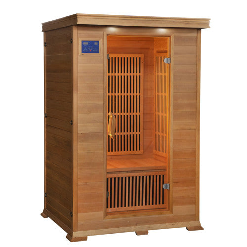 SunRay Evansport 2 Person Indoor Infrared Sauna
